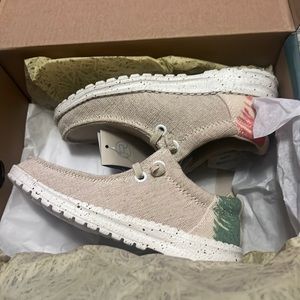 Kids roper hang loose tan shoes